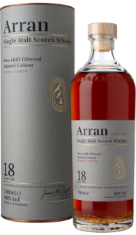 Arran 18 Years Single Malt Whisky 46% 70cl