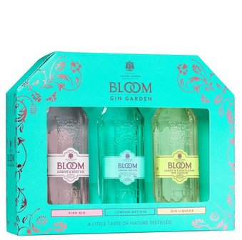 Bloom Gin Mini Giftpack 3x5cl