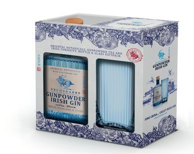 Gunpowder Irish Gin 43% 50cl Glas Giftpack