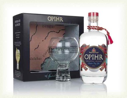 Opihr Oriental Spiced Gin 70cl Balloon Glass Giftpack