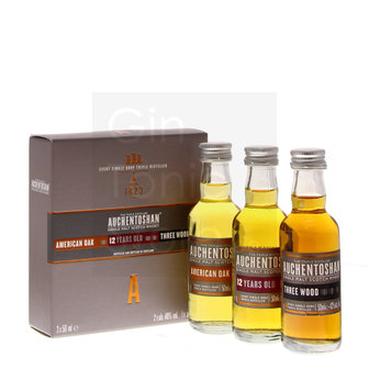 Auchentoshan Whisky 43% Mini Giftpack 3x5cl