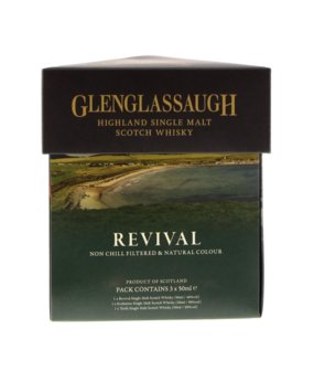 Glenglassaugh Whisky 48,7% Mini Giftpack 3x5cl