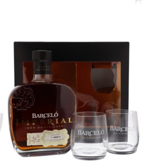 Barcelo Imperial Rum 38% 70cl Giftbox