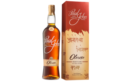 Paul John Oloroso Indian Single Malt Whisky 48% 70cl
