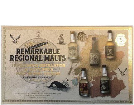 Remarkable Regional Malts 5x5cl Giftbox