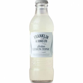 Franklin &amp; Sons Sicilian Lemon Tonic Water 20cl