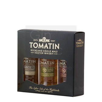 Tomatin Highland Single Malt Triple Giftpack 3x5cl