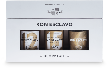 Ron Esclavo Rum Mini Giftpack 40% 3x5cl