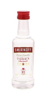 Smirnoff Vodka 40% Mini 5cl