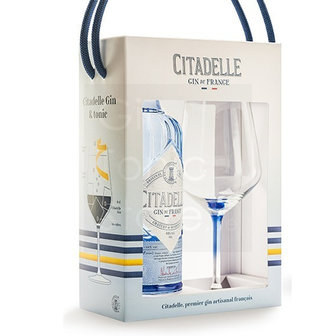 Citadelle Gin 44% 70cl Giftpack