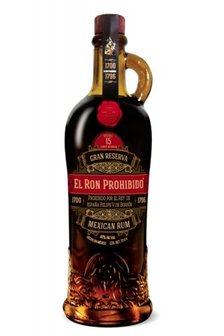 El Ron Prohibido Gran Reserva 15 Years Rum 70cl 40%