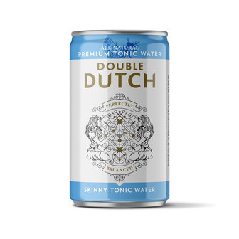 Double Dutch Skinny Tonic Water Can 15cl