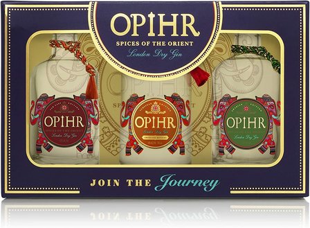 Opihr Oriental Spiced Gin Mini Giftset 3x5cl