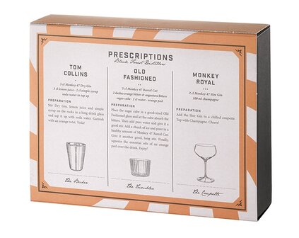 The Monkey Kiosk Mini Giftset 3x5cl