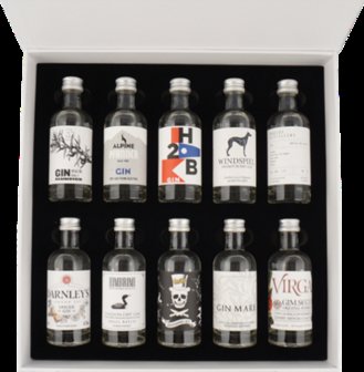 The Gin Box World Tour Edition II 42,9% 10x5cl