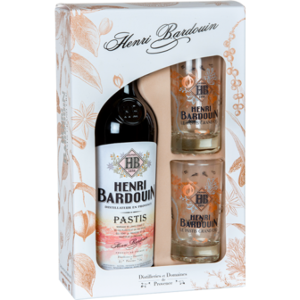 Henri Bardouin Pastis 45% 70cl Giftbox