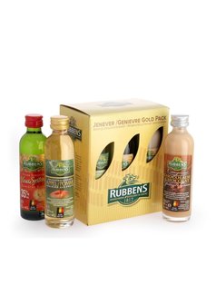 Rubbens Jenever Miniature Collection Gold Pack 20% 6x4cl