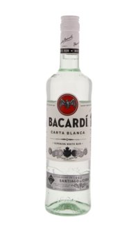 Bacardi Carta Blanca White Rum 37.5% 70cl