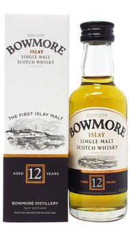 Bowmore 12 Years Single Malt Whisky 40% Mini 5cl