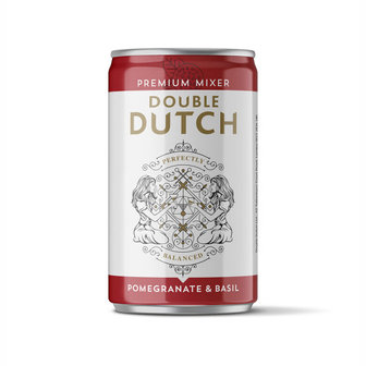 Double Dutch Pomegranate &amp; Basil Blik 15cl