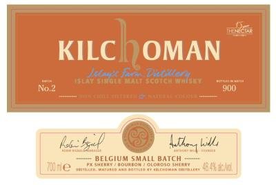 Kilchoman Belgium Small Batch PX No2 Whisky 48,4% 70cl