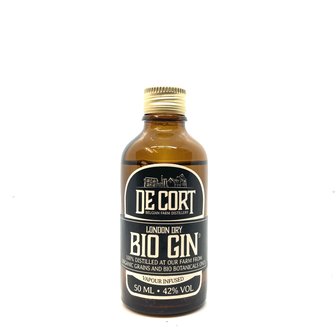 De Cort London Dry Bio Gin 42% Mini 5cl