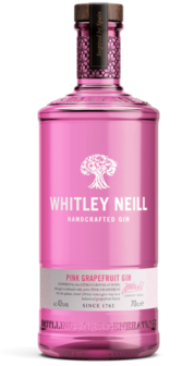 Whitley Neill Pink Grapefruit Gin 43% 70cl