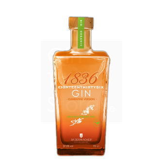 1836 Belgian Organic Clementine Gin 37.5% 70cl