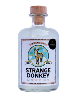 Strange Donkey Ginger Gin 39% 50cl