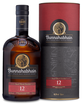 Bunnahabhain 12 Years Islay Single Malt Whisky 46,3% 70cl