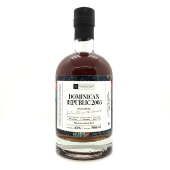 1423 Dominican Republic 2008 Rum Selected by GinTonicStore 43% 70cl