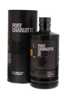 Bruichladdich Port Charlotte 10 Years Heavily Peated Whisky 50% 70cl