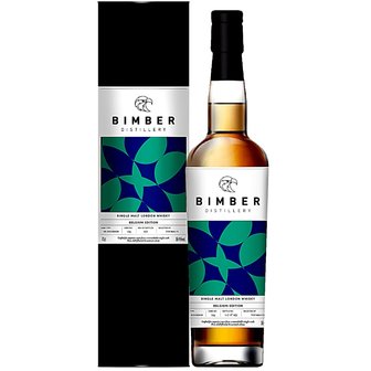 navigatie efficiënt metalen Bimber Belgium Edition 2021 Single Malt Whisky 58,4% 70cl online kopen -  GinTonicStore
