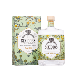 Six Dogs Karoo Gin 75cl