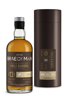 Braeckman 2007 13 Years Single Grain Single Barrel Whisky 46% 50cl