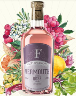Ferdinand Saar Ros&eacute; Vermouth 17% 50cl