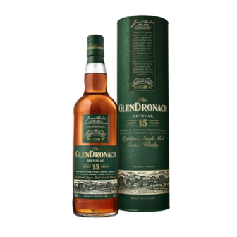 Glendronach 15 Years Revival Single Malt Whisky 46% 70cl