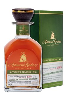 Admiral Rodney Officer&#039;s Release No2 Whisky Cask Finish Rum 70cl 45%