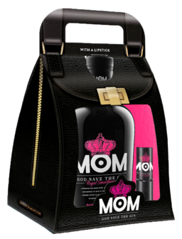 MOM Gin 39.5% 70cl Handtas met lipstick Giftpack