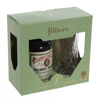 Filliers Dry Gin 1928 Tribute 48% 50cl Giftbox