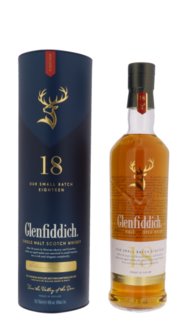 Glenfiddich 18 Years Small Batch Reserve Whisky 40% 70cl