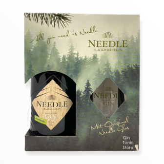 Needle Blackforest Gin 40% 50cl Giftpack