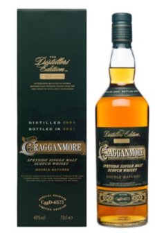 Cragganmore 12 Years Distillers Edition 2021 Whisky 40% 70cl