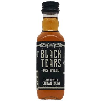 Black Tears Spiced Rum 40% Mini 5cl