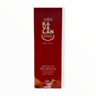 Kavalan Triple Sherry Cask Whisky 40% 70cl