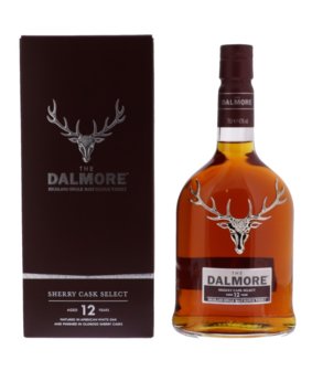 The Dalmore 12 Years Sherry Cask Select Single Malt Whisky 40% 70cl