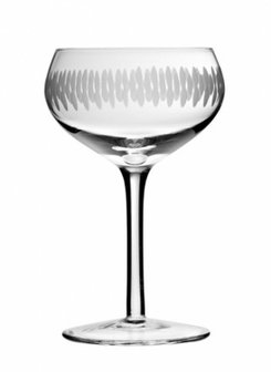 Urban Bar Retro Champagne Glass Coupe Engraved 21cl