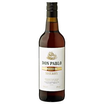 Don Pablo Medium Dry Sherry 17% 75cl