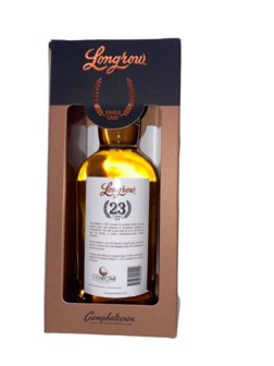 Longrow 23y old The Nectar 2022 43,4% 70CL back