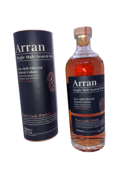 Arran Single Malt Port Finish Whisky 50% 70cl front